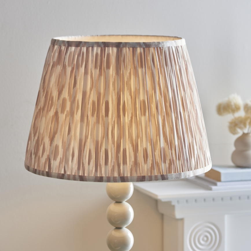 Endon 114632 - Lámpara de pie HIGGLEDY 1xE27/10W/230V beige