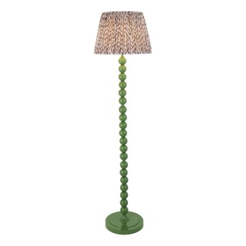 Endon 114634 - Lámpara de pie HIGGLEDY 1xE27/10W/230V verde/gris