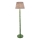 Endon 114634 - Lámpara de pie HIGGLEDY 1xE27/10W/230V verde/gris