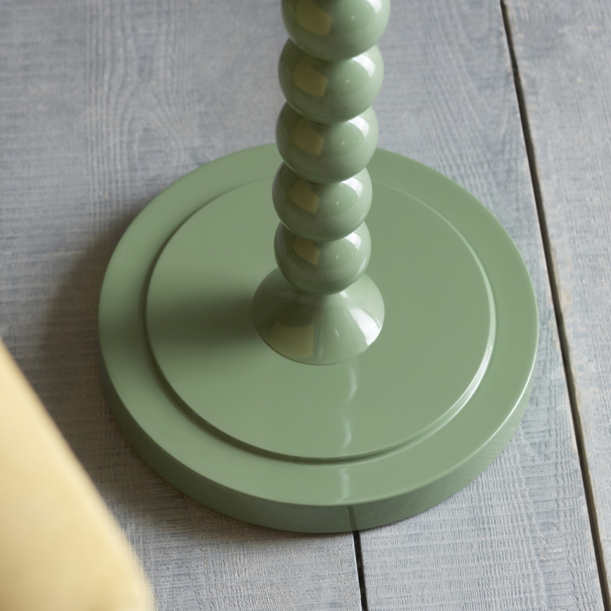 Endon 114634 - Lámpara de pie HIGGLEDY 1xE27/10W/230V verde/gris