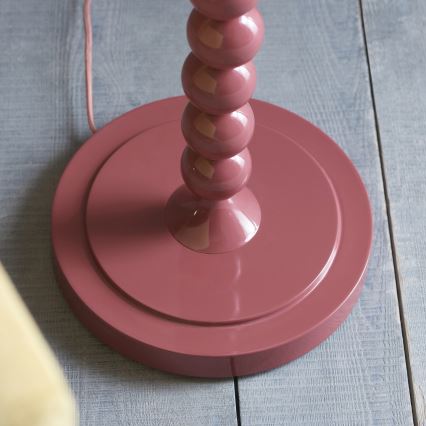 Endon 114667 - Lámpara de pie HIGGLEDY 1xE27/10W/230V rosa