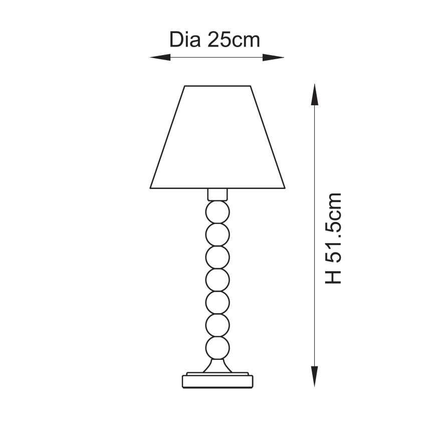 Endon 114714 - Lámpara de mesa HIGGLEDY 1xE14/7W/230V azul/morado