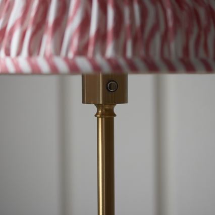 Endon 114786 - LED Lámpara de pie regulable y recargable BURLEY LED/1,5W/5V latón/rosa