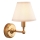 Endon 114830 - Aplique LED recargable y regulable BURLEY LED/1,5W/5V latón/crema