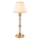 Endon 114849 - Lámpara de mesa LED recargable y regulable MORTON LED/1,5W/5V 3600 mAh latón/beige