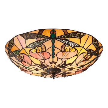 Endon 63922 - Plafón ASHTON 2xE27/60W/230V diá. 45 cm