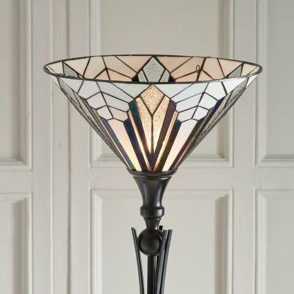 Endon 63933 - Lámpara de pie ASTORIA 1xE27/60W/230V diá. 40 cm