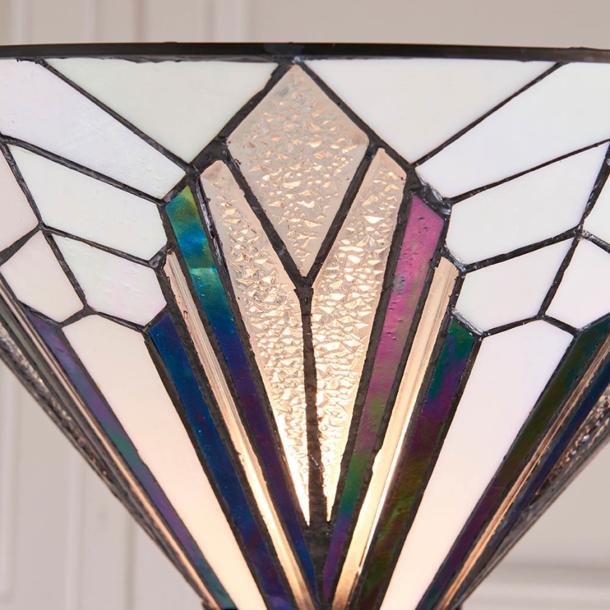 Endon 63933 - Lámpara de pie ASTORIA 1xE27/60W/230V diá. 40 cm