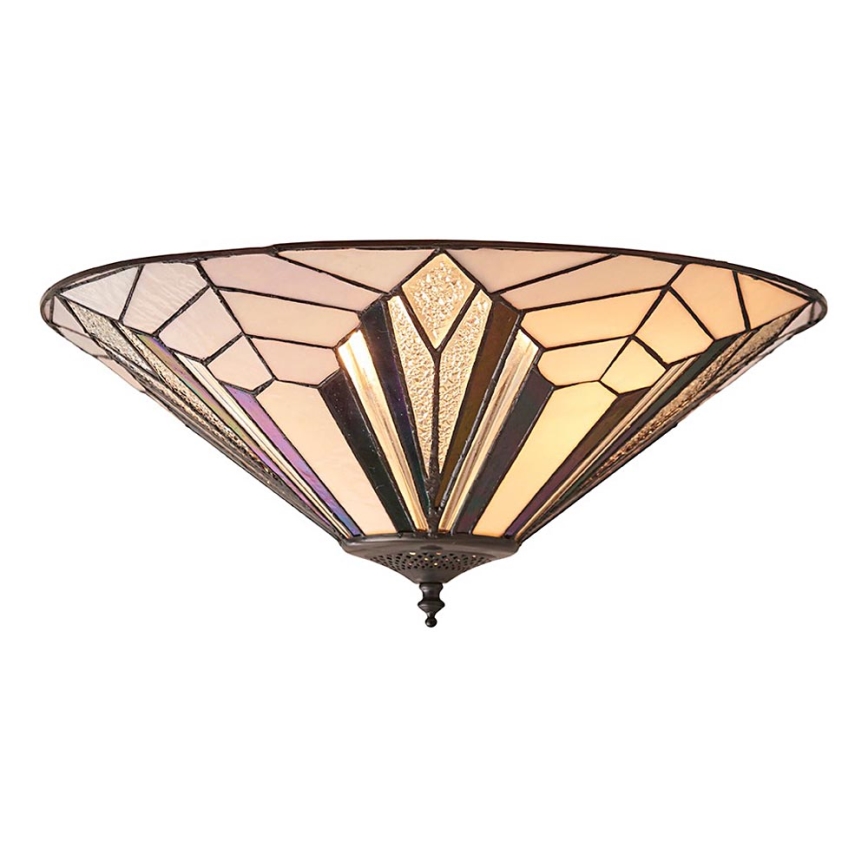 Endon 63935 - Plafón ASTORIA 2xE27/60W/230V diá. 48 cm