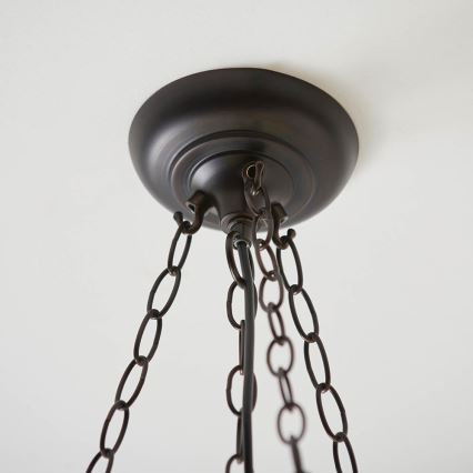 Endon 63936 - Lámpara colgante con cadena ASTORIA 3xE27/60W/230V diá. 48 cm