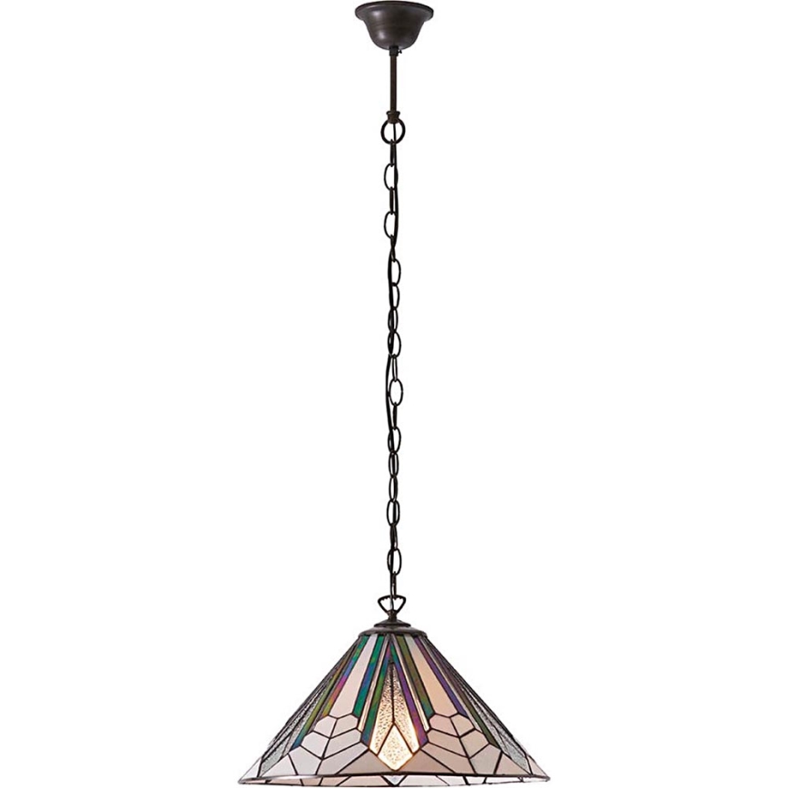 Endon 63937 - Lámpara colgante con cadena ASTORIA 1xE27/60W/230V diá. 40 cm