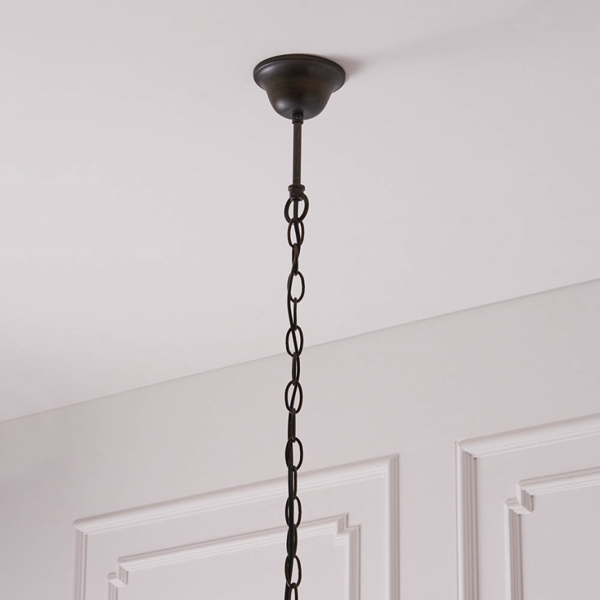 Endon 63937 - Lámpara colgante con cadena ASTORIA 1xE27/60W/230V diá. 40 cm
