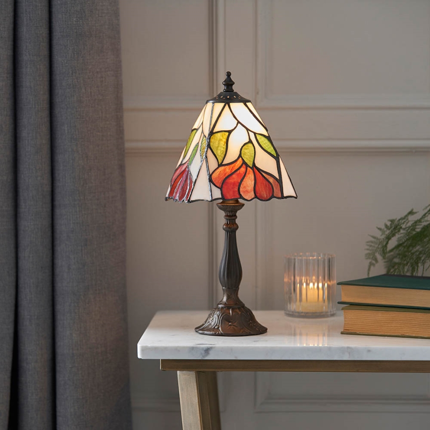 Endon 63963 - Lámpara de mesa BOTANICA 1xE14/40W/230V diá. 16 cm