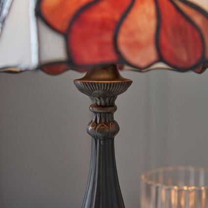 Endon 63963 - Lámpara de mesa BOTANICA 1xE14/40W/230V diá. 16 cm