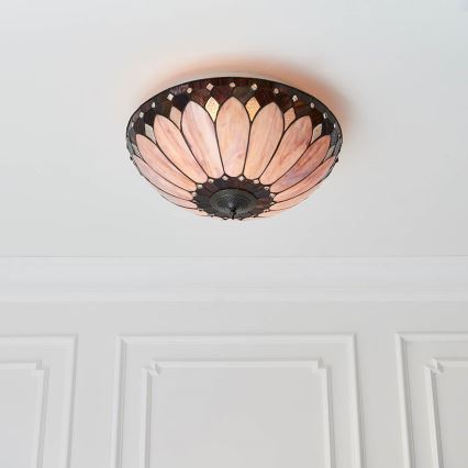 Endon 63973 - Plafón BROOKLYN 2xE14/60W/230V diá. 50 cm