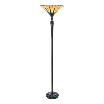Endon 64042 - Lámpara de pie DARK STAR 1xE27/60W/230V diá. 42 cm