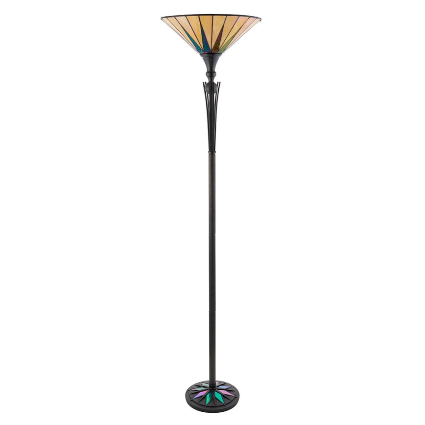Endon 64042 - Lámpara de pie DARK STAR 1xE27/60W/230V diá. 42 cm