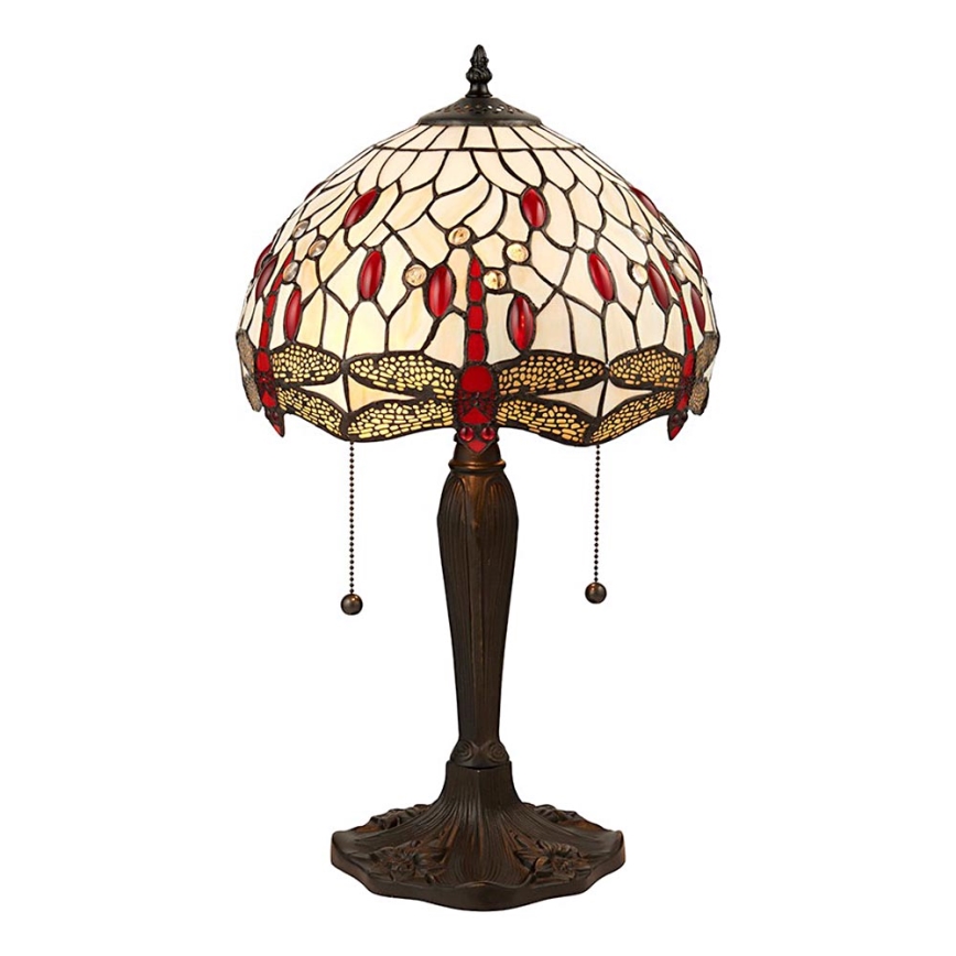 Endon 64086 - Lámpara de mesa DRAGONFLY 2xE27/60W/230V diá. 30 cm