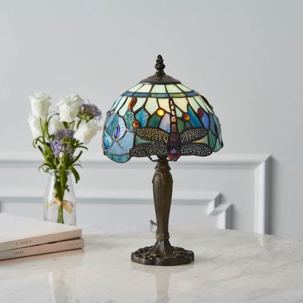Endon 64088 - Lámpara de mesa DRAGONFLY 1xE14/40W/230V diá. 20 cm