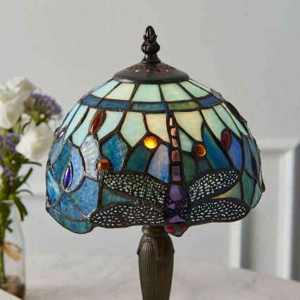 Endon 64088 - Lámpara de mesa DRAGONFLY 1xE14/40W/230V diá. 20 cm