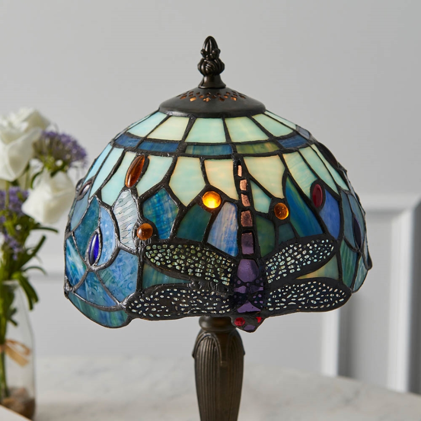 Endon 64088 - Lámpara de mesa DRAGONFLY 1xE14/40W/230V diá. 20 cm