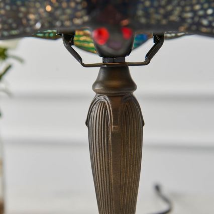 Endon 64088 - Lámpara de mesa DRAGONFLY 1xE14/40W/230V diá. 20 cm