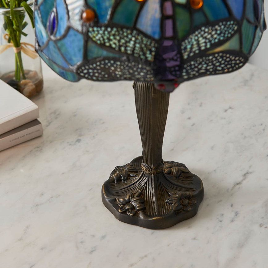 Endon 64088 - Lámpara de mesa DRAGONFLY 1xE14/40W/230V diá. 20 cm