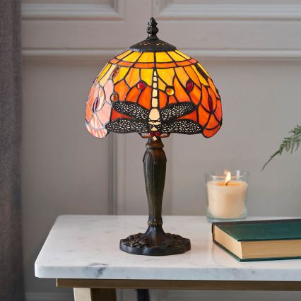 Endon 64091 - Lámpara de mesa DRAGONFLY 1xE14/40W/230V diá. 20 cm