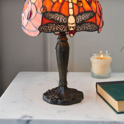 Endon 64091 - Lámpara de mesa DRAGONFLY 1xE14/40W/230V diá. 20 cm