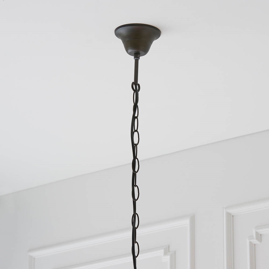 Endon 64147 - Lámpara colgante con cadena FARGO 1xE27/60W/230V diá. 50 cm