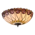 Endon 64173 - Plafón HUTCHINSON 2xE27/60W/230V diá. 50 cm