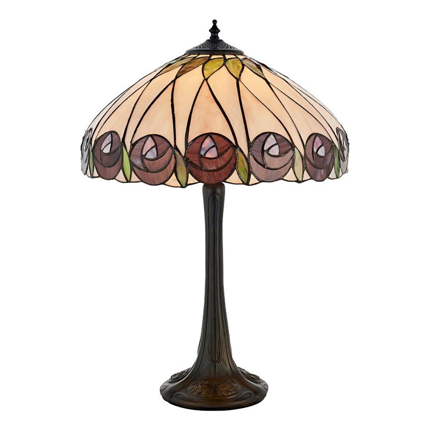 Endon 64177 - Lámpara de mesa HUTCHINSON 1xE27/60W/230V diá. 40 cm
