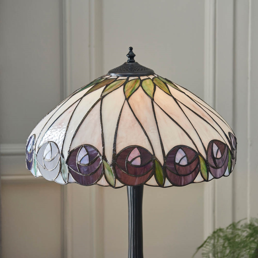 Endon 64177 - Lámpara de mesa HUTCHINSON 1xE27/60W/230V diá. 40 cm