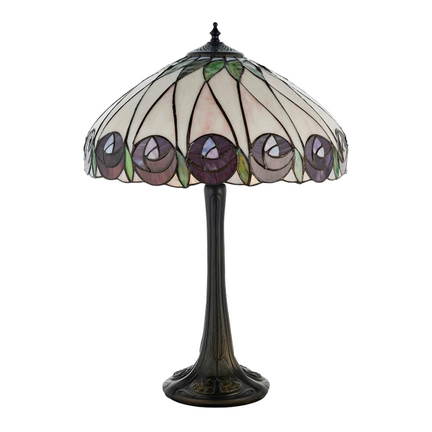 Endon 64177 - Lámpara de mesa HUTCHINSON 1xE27/60W/230V diá. 40 cm