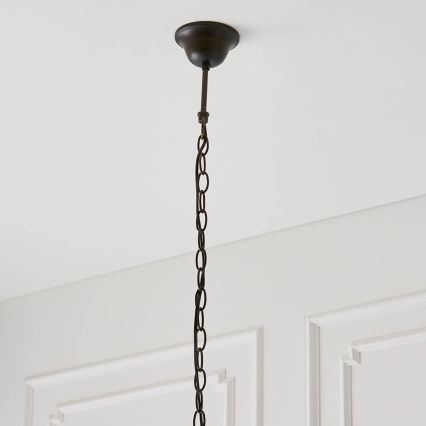 Endon 64194 - Lámpara colgante con cadena JAMELIA 3xE27/60W/230V diá. 50 cm