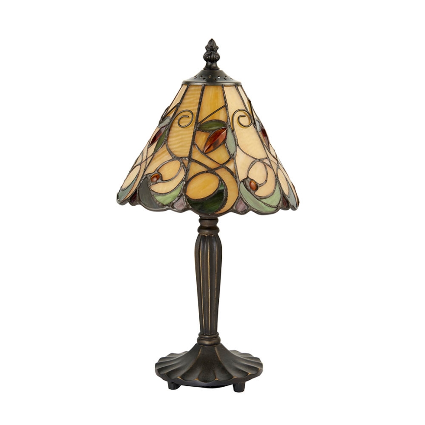 Endon 64196 - Lámpara de mesa JAMELIA 1xE14/40W/230V diá. 20 cm