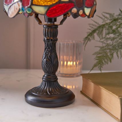 Endon 64246 - Lámpara de mesa LORETTE 1xE14/40W/230V diá. 15 cm