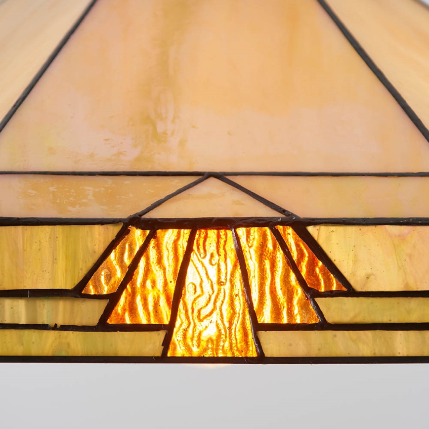 Endon 64285 - Lámpara colgante con cadena NEVADA 1xE27/60W/230V diá. 35 cm