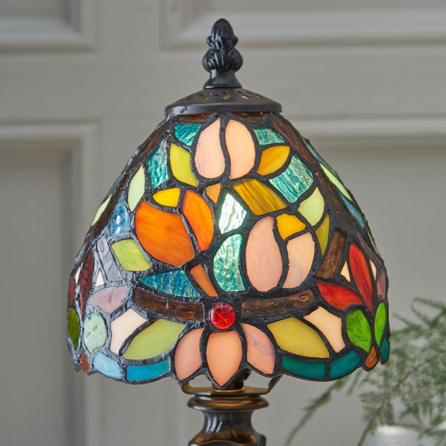 Endon 64331 - Lámpara de mesa SYLVETTE 1xE14/40W/230V diá. 15 cm