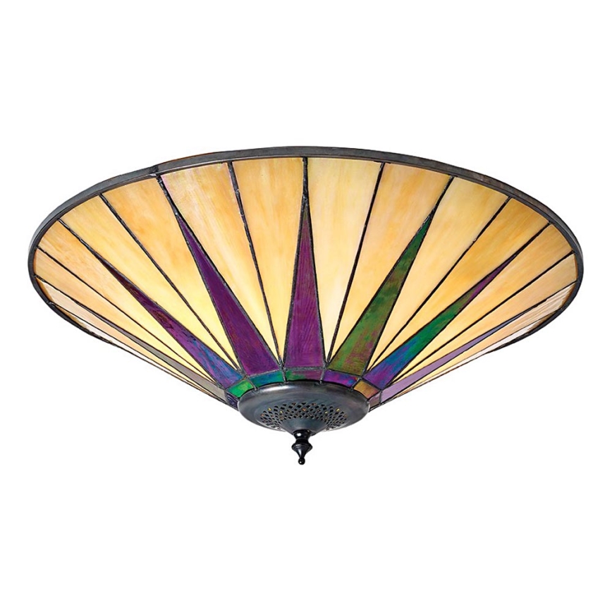 Endon 70240 - Plafón DARK STAR 2xE27/40W/230V diá. 49 cm