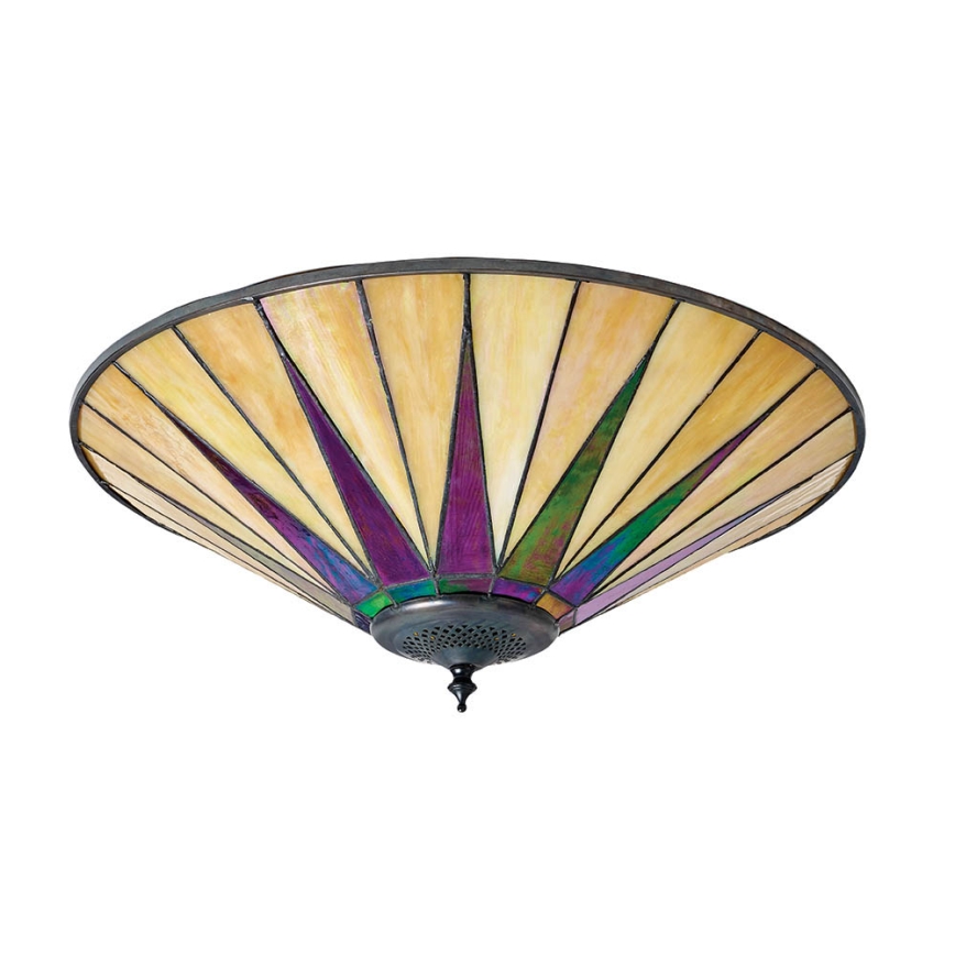 Endon 70240 - Plafón DARK STAR 2xE27/40W/230V diá. 49 cm