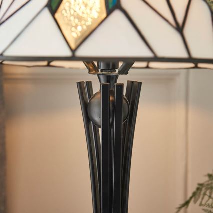 Endon 70365 - Lámpara de mesa ASTORIA 1xE14/40W/230V diá. 30 cm