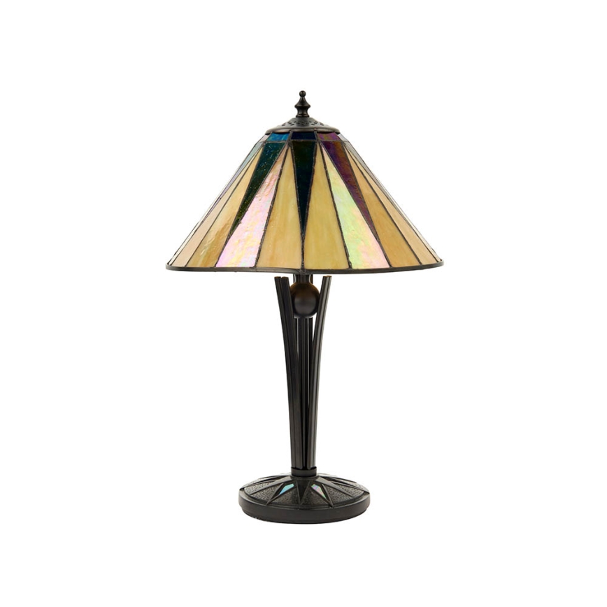 Endon 70367 - Lámpara de mesa DARK STAR 1xE14/40W/230V diá. 30 cm