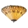 Endon 70706 - Plafón JAMELIA 2xE27/60W/230V diá. 50 cm