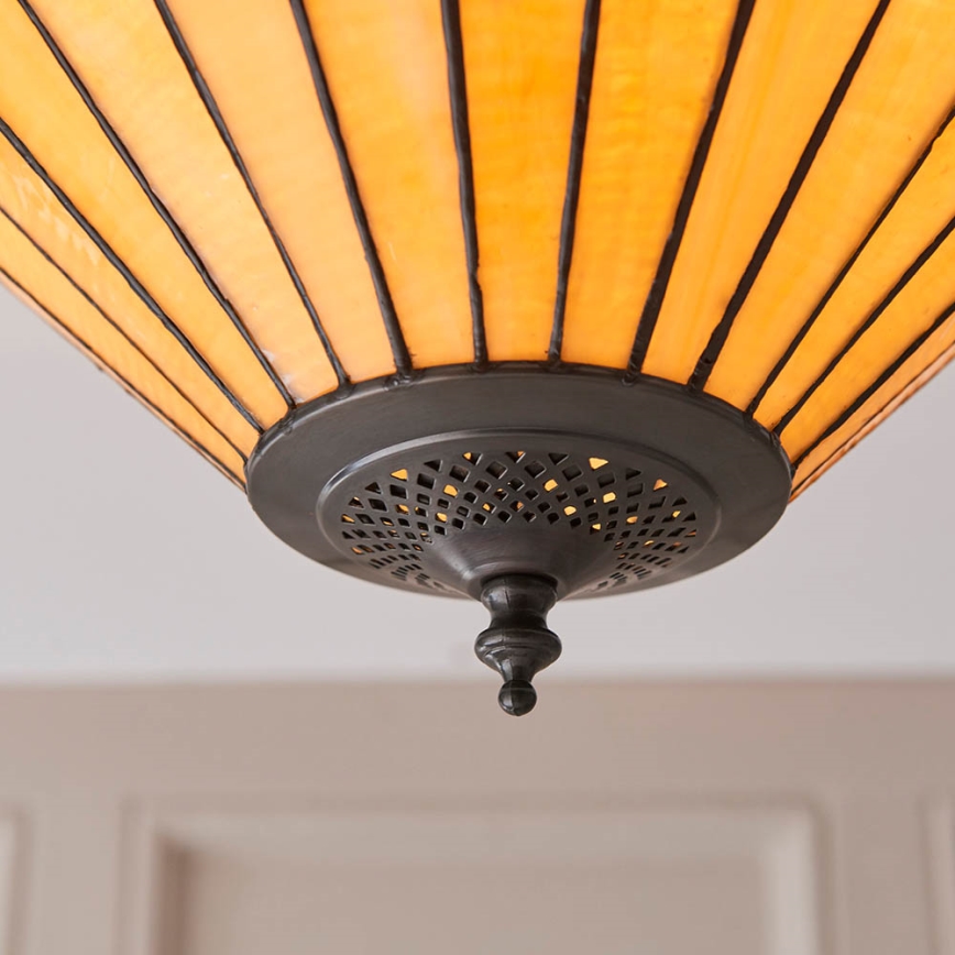 Endon 70706 - Plafón JAMELIA 2xE27/60W/230V diá. 50 cm