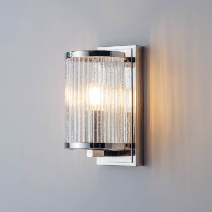 Endon 76259 - Aplique EASTON 1xE14/6W/230V cromo brillante