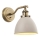 Endon 76330 - Foco de pared FRANKLIN 1xE14/40W/230V latón/taupe