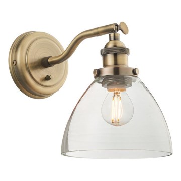 Endon 77273 - Foco de pared HANSEN 1xE14/40W/230V latón