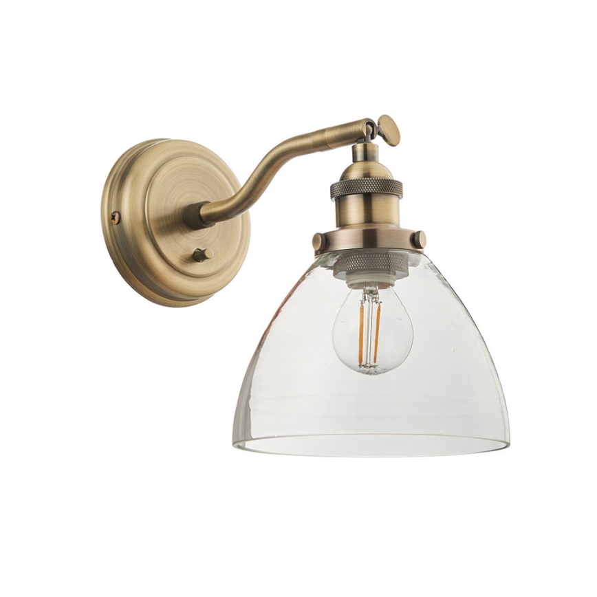 Endon 77273 - Foco de pared HANSEN 1xE14/40W/230V latón