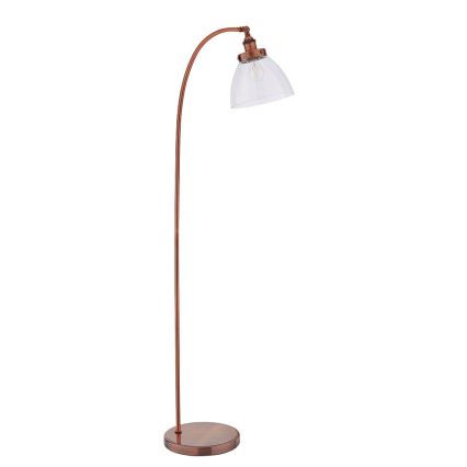 Endon 77862 - Lámpara de pie HANSEN 1xE27/40W/230V cobre